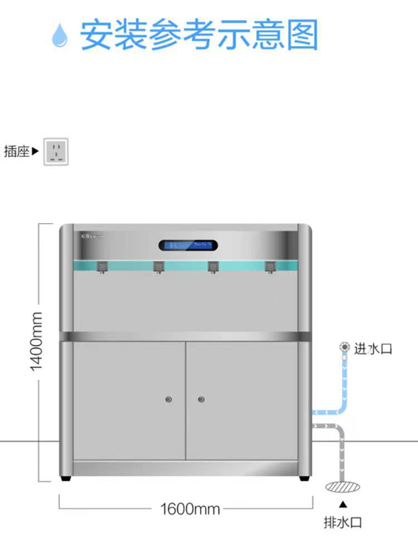 沁园商用饮水平台QS-ZR4-3G00